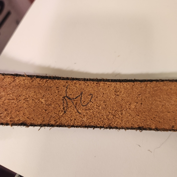 Harley Davidson (JB) Leather Belt & Buckle - Picture 6 of 13